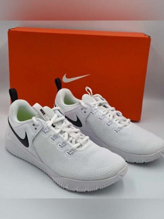 Nike Shoes - Nike Zoom HyperAce 2 Volleyball Shoes Women Size 11 White Black NIB AA0286